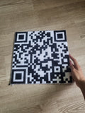 Hand-Stitched QR Code