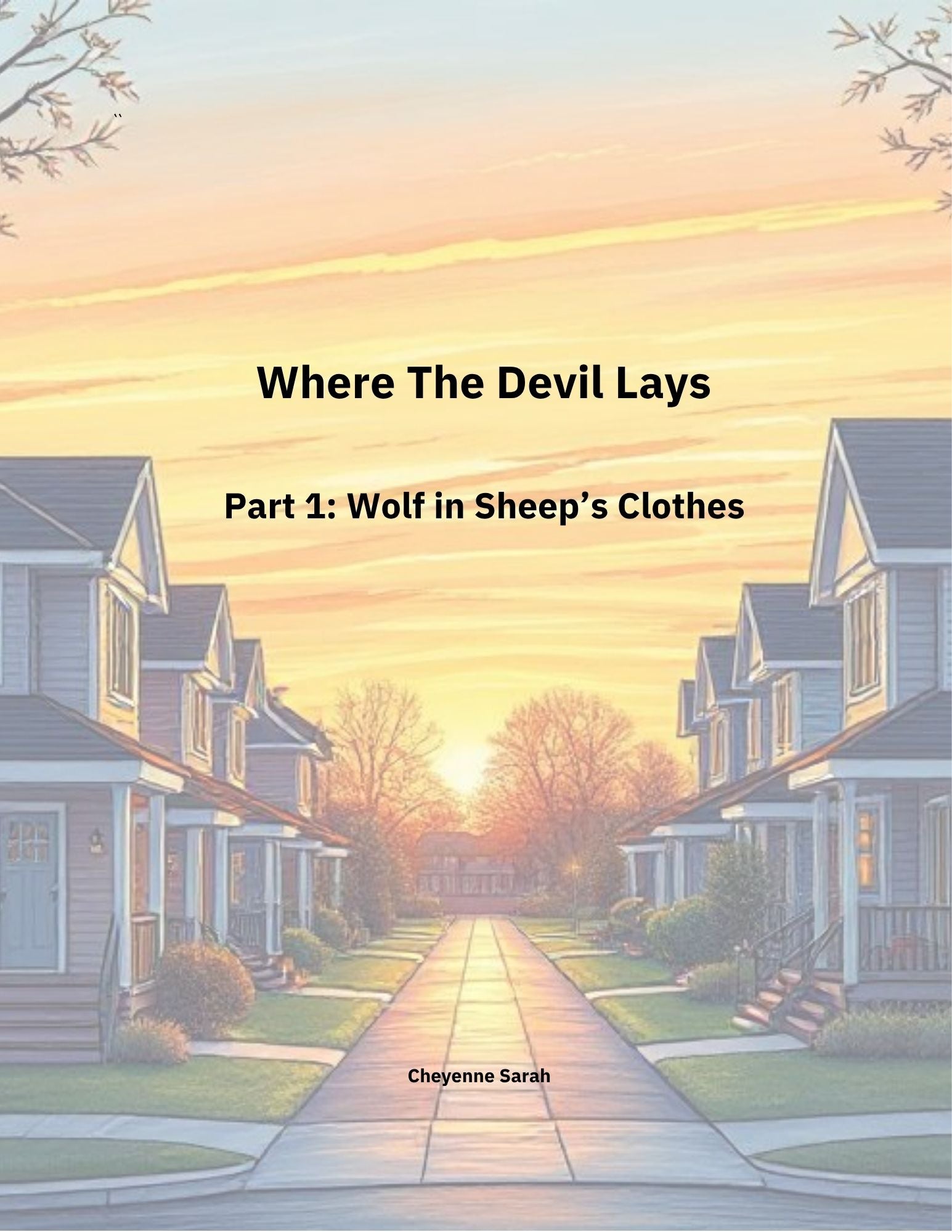 Where The Devil Lays Part 1: Wolf in Sheep's Clothes