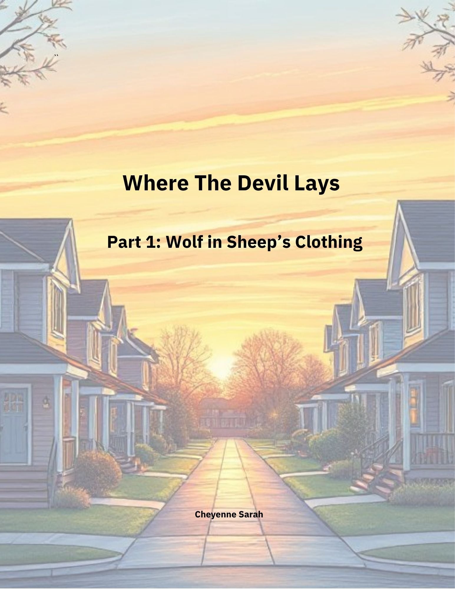 Where The Devil Lays Part 1: Wolf in Sheep's Clothing