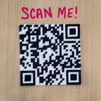 Hand-Stitched QR Code