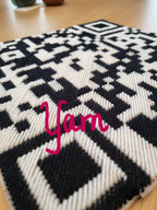 Hand-Stitched QR Code